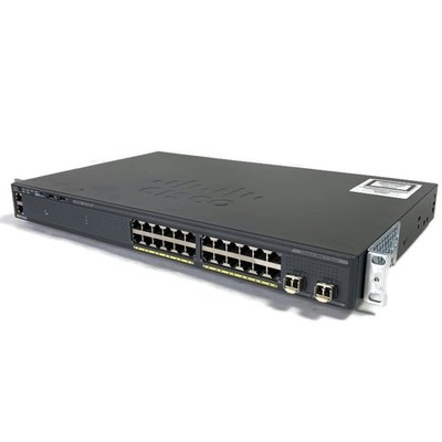 Cisco WS-C2960X-24TD-L Catalyst 2960-X Managed 24-Port Gigabit Network Switch