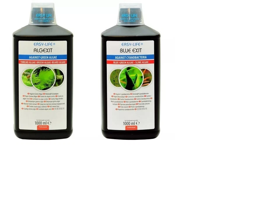 1000 ml Easy Life AlgExit + 1000 ml Easy Life Blue Exit Algen Sparpaket Blaualge