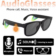 Smart Bluetooth Audio Glasses Voice Call, Music, Touch Control, UV Protection
