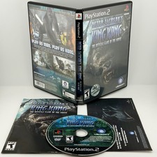 Peter Jackson's King Kong The Official Game of the Movie PS2 CIB W/ Movie Ticket