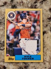 2022 Topps Series 2 1987 Topps Baseball Relics Kyle Tucker #87BR-KT