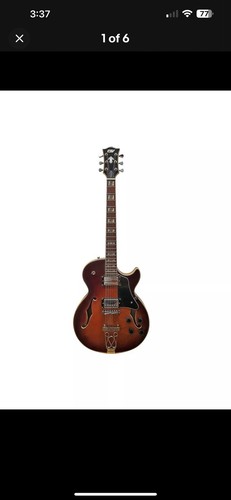 IYV-IJZ-300A Semi hollow Electric Guitar - Picture 6 of 17