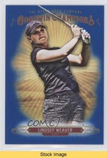 2018 Upper Deck Goodwin Champions Royal Blue Lindsey Weaver #21 READ kr0