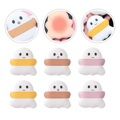  6 stücke Praktische Make-up Puder Puff Foundation Creme Puff Beauty Tool für