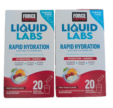 Force Factor Liquid Labs Rapid Hydration Drin...
