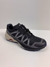 Salomon Speedcross Peak UK 9 Trail Trainers Blue Quicklace Hiking Walking Shoes