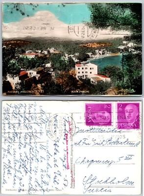 Paguera Mallorca Vista Parcial Postcard