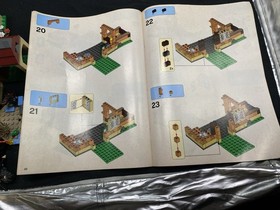 LEGO Harry Potter 4840 The Burrow Complete House w Figures Manuals Missing Wand
