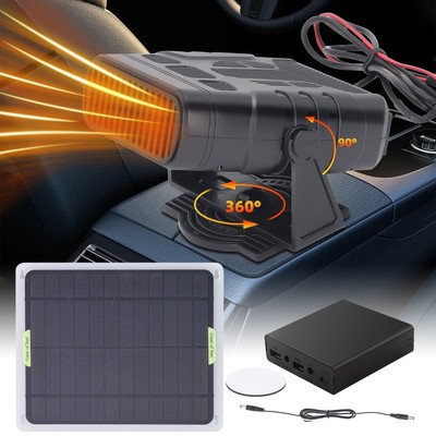 Portable Solar Panel Heater Generate Power And Stay Warm 20W Single For Crystal