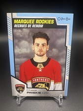 2020-21 O Pee Chee Marquee Rookies RC Blue Chase Priskie #616 Florida Panthers