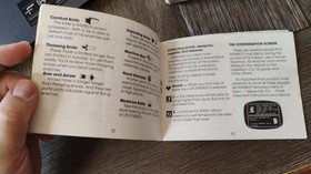 RAMBO Nintendo NES Game Original ACCLAIM 1988 Manual Booklet *ONLY* w/ Stallone