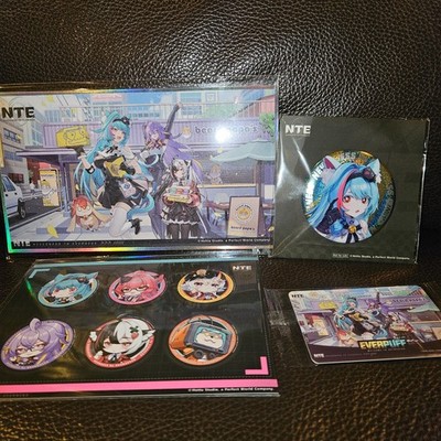 Neverness To Everness NTE Beard Papa Collab Artboard Mint Badge Sticker