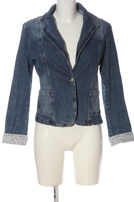 BEAT WEAR Jeansjacke Damen Jacke Gr. DE 36 blau Casual-Look