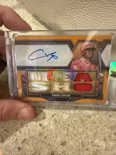 2022 Topps Triple Threads Shohei Ohtani Auto /18