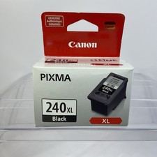Genuine Canon Pixma 240 XL Black Printer Ink Cartridge- SEALED