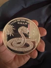2013 5 Troy Ounce .999 Fine Silver Round Year of the Snake Bullion