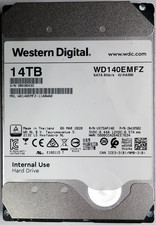 Western Digital 14TB WD140EMFZ 5400U/min 512MB Cache SATA III 3.5'' flüsterleise