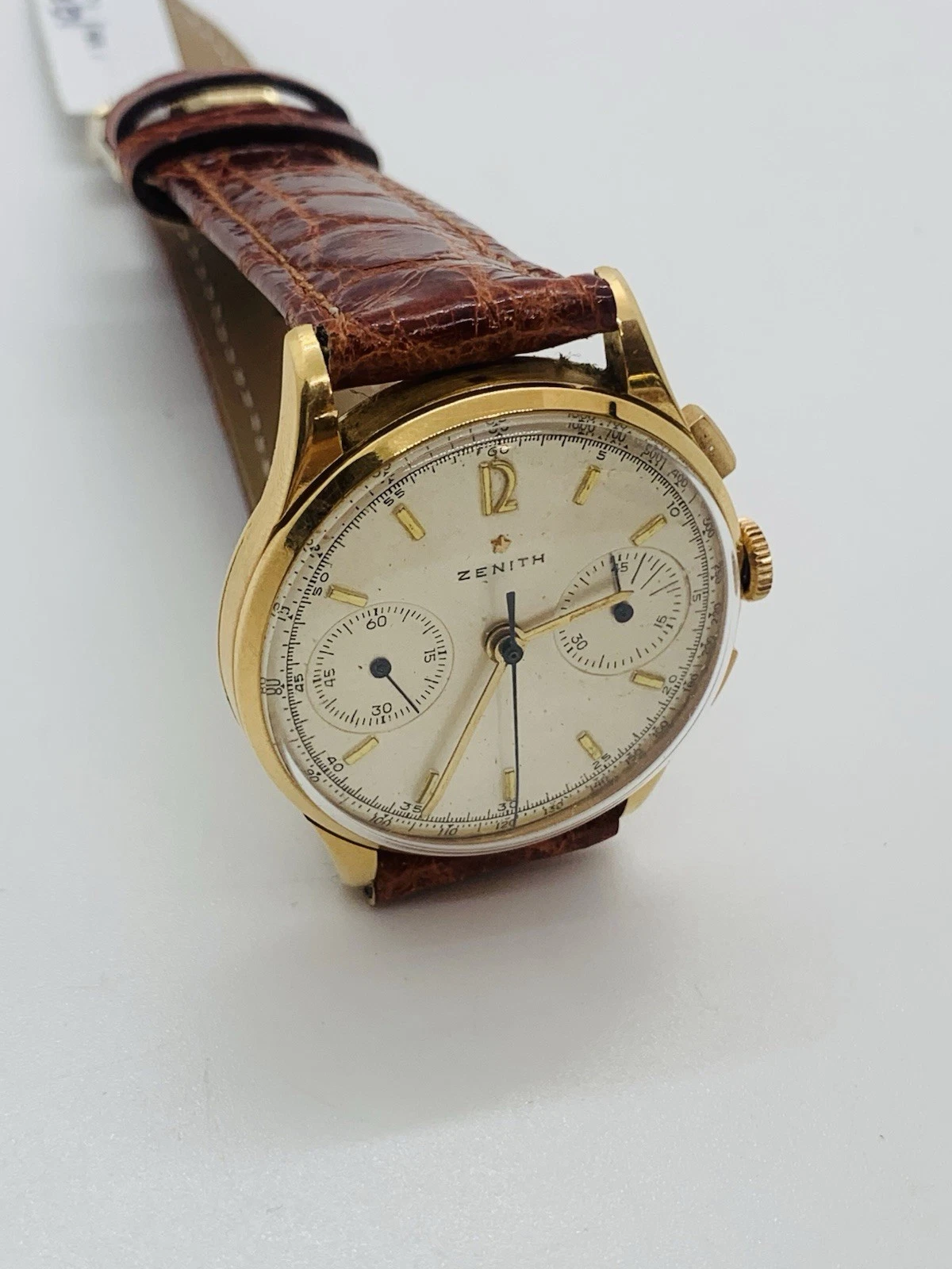 Zenith — Zenith Stellina Chronograph 18K Gold Cal 146 35mm Manual Wind Men