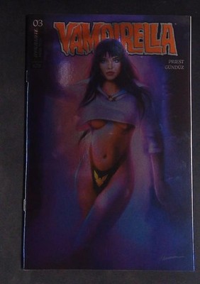 Vampirella #3, Shannon Maer Weird Science Foil Variant NM, Dynamite