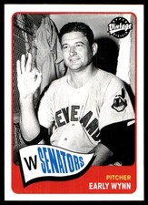 Early Wynn 2003 Upper Deck Vintage #188 Washington Senators MLB READ FREE SHIP
