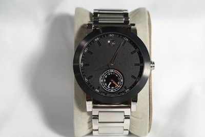 Movado Museum Motion Bluetooth Quartz 44mm Black Dial Black SS/Bracelet 3ATM