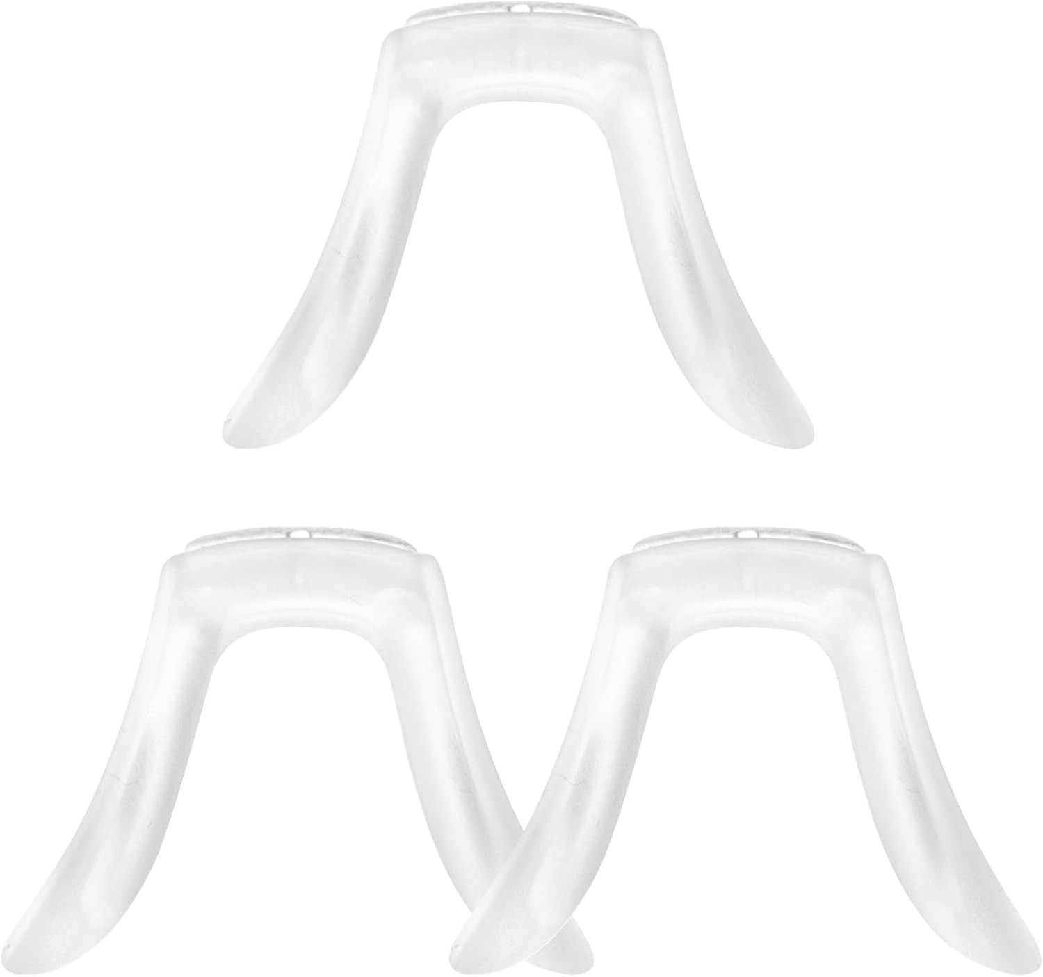 Healifty 3Pcs Nose Pads for Glasses: Anti Slip Eyeglasses Nose Pads Silicone Sof