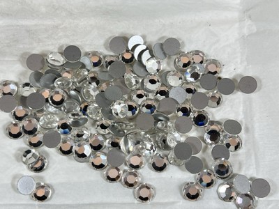 Swarovski Crystal Clear 2000 Silver Foiled 34SS SUPERIOR, 1/3 Gross 48pcs