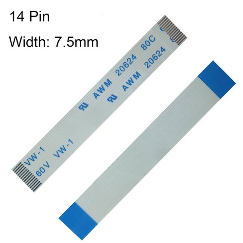 2 Stück FFC/FPC Flexible Kabelsteigung 0.5mm AWM VW-1 80C 60V Vorwärs 4P-26P - Picture 12 of 16