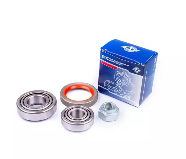 Buje de rueda delantera con cojinete izquierdo y derecho Lada 2101 2103 2105 2106 2107 AT Foto 2 de 3