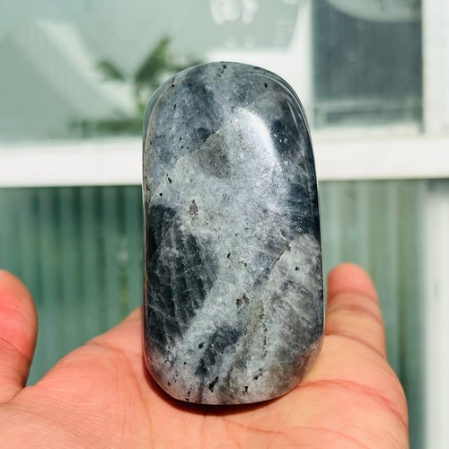 420g Natural Purple Flash Labradorite Quartz Crystal Freeform Mineral Healing - Picture 12 of 13