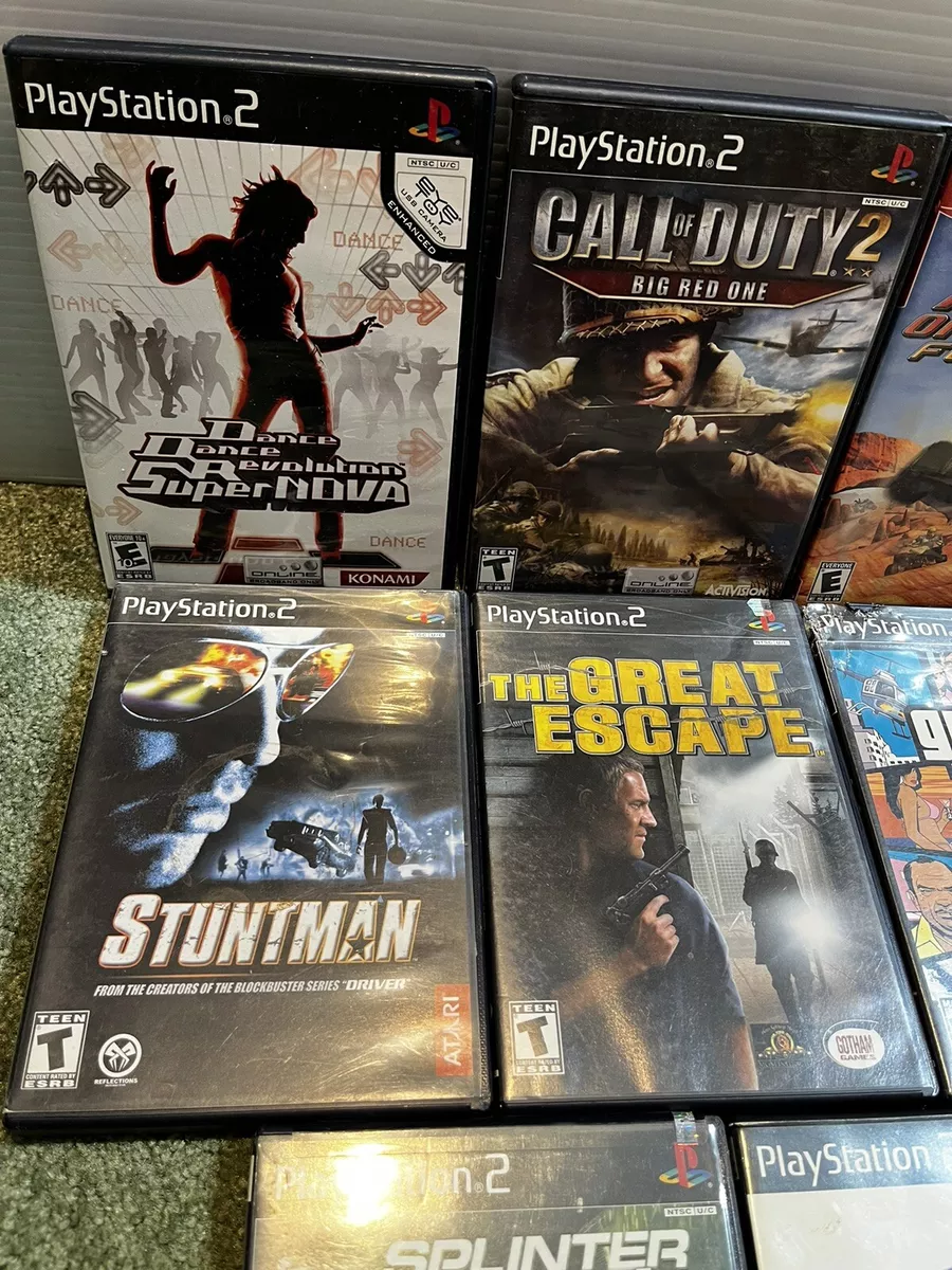 BUNDLE of RARE / COLLECTABLE Playstation 2 Games PS2 ? Sony Play Station  Tom Clancys Splinter Cell : Everything Else 