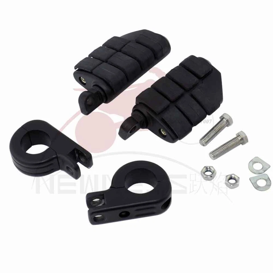 Protector de motor negro de 1,5" para Harley Foto 3 de 4