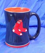 BOSTON REDSOX 12oz Ceramic Coffee Mug w/ Sox Logo Boelter Brands 2011