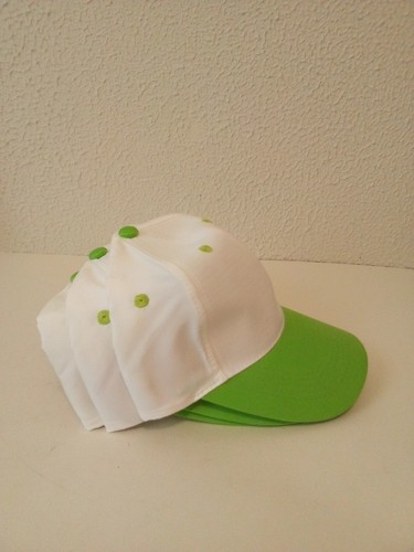 Hit Wear weiß grün 3" Krempe Hüte Baseballkappen 3er Set neu - Bild 11 von 21