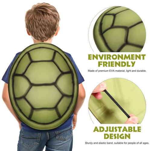Tortoise Shell Backpack Turtle Cosplay Accessories Cosplay Props - Picture 3 of 12