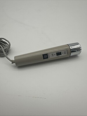 Vintage General Electric dynamisches Mikrofon IMP 500 Japan 2-zackig