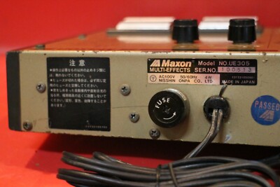 VINTAGE Maxon UE-305 UE 305 Analog Multi Pedal Guitar Effect U1218  