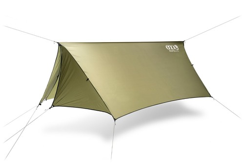 NEW! ENO HouseFly Rain Tarp Lightweight Waterproof Tarp Stowable Doors Lichen - Picture 3 of 9