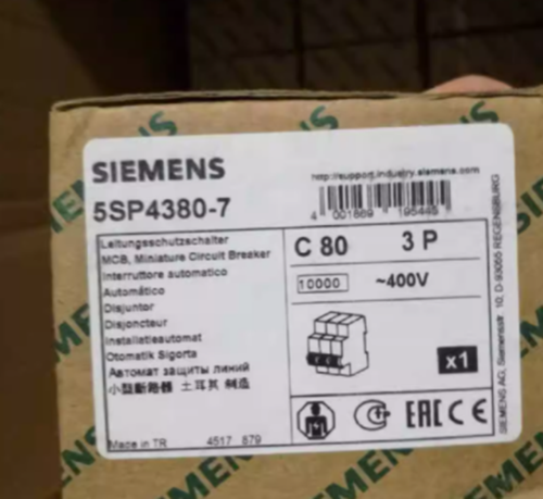 Interruttore Automatico Magnetotermico 4P 40kA - C10 / 400V Siemens Interruttore Automatico Magnetotermico 4P 40kA - C10 / 400V Siemens