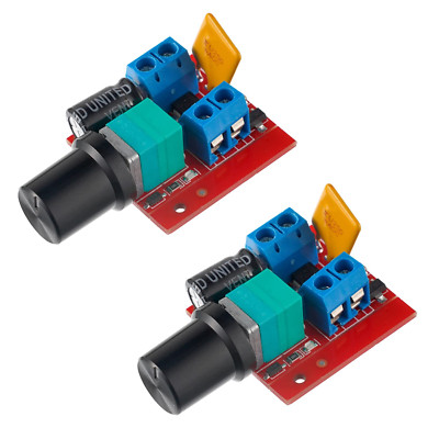 Mini DC Motor Drehzahlregler PWM Kleiner LED Dimmer 5A 90W 3V 6V 12V 24V 35V Dre