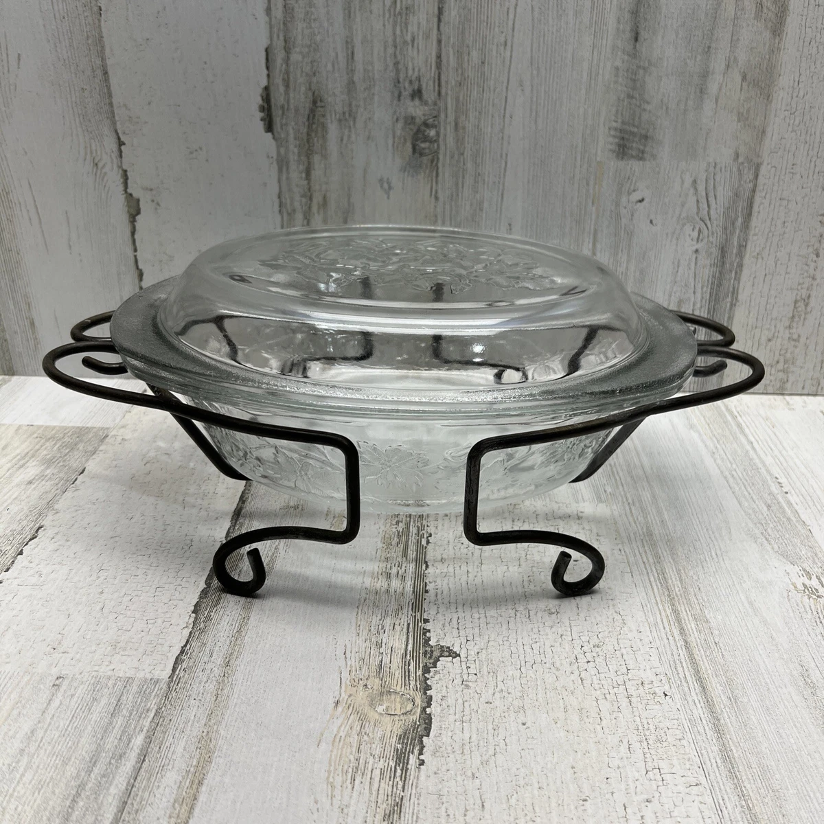 3 qt casserole top dish with lid