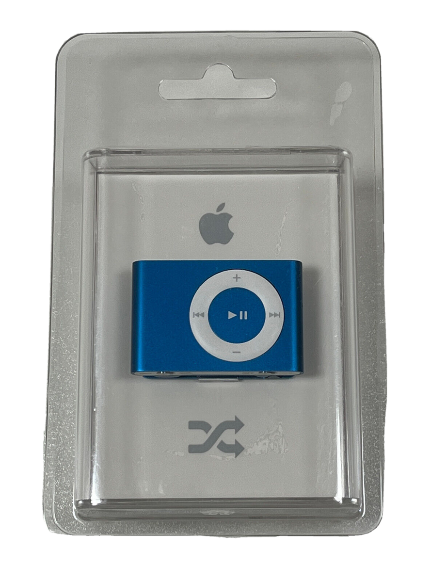 Apple iPod Shuffle 2nd Generation 2GB Blue MB684LL/A A1204 Apple iPod Shuffle 2nd Generation 2GB Blue MB684LL/A A1204