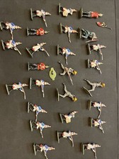 Squadron Rubin and other metal miniatures soldiers Vintage bayonets lot