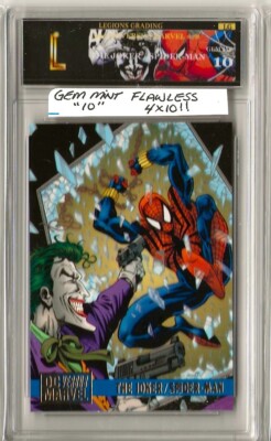 1995-  DC VS MARVEL -''SPIDERMAN/JOKER-#78 -GRADED  LG  GEM MINT FLAWLESS  10 !!!