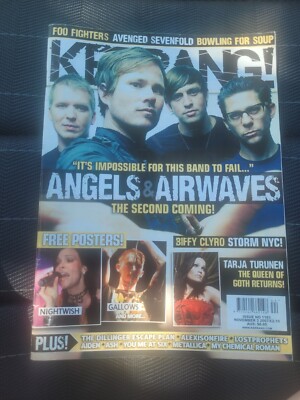 Kerrang 1183 Nov 03 2007 Angels & Airwaves Foo Fighters A7X Nightwish Gallows