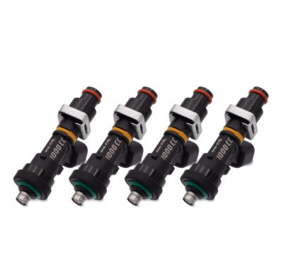 Blox Racing Shortie Set of 4 1000cc Injectors for Honda B /D / H / F Series