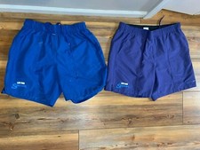 2 total Speedo Lined lifetime Swim Shorts Trunks - Size Medium