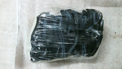 Medium Navy Blue Leather Open Fingered Work Gloves finger less  Qty 12 Pair