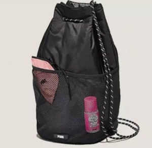 pink string bag