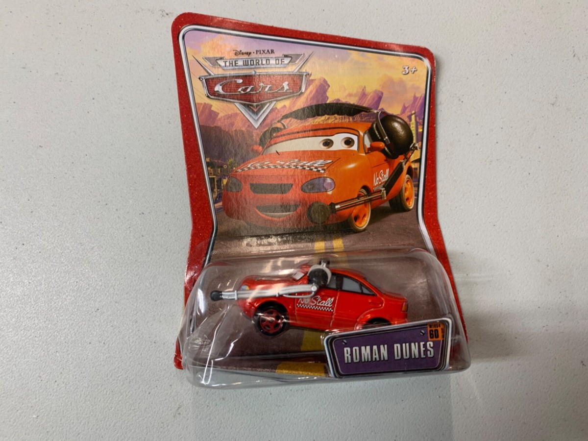 SHIRLEY SPINOUT ROMAN DUNES カーズ ミニカー Disney Pixar Cars The World of Cars Roman Dunes | eBay